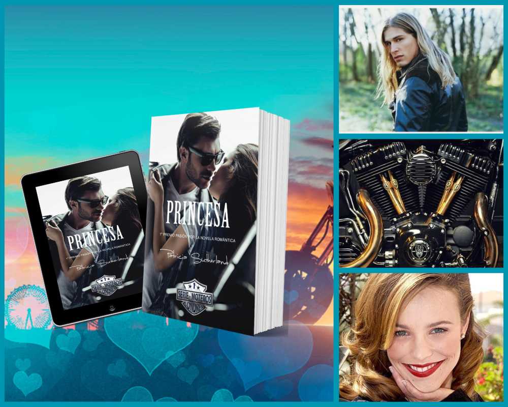 Club Románticas: Dakota y Tess, protagonistas de Princesa, Serie Moteros 1.