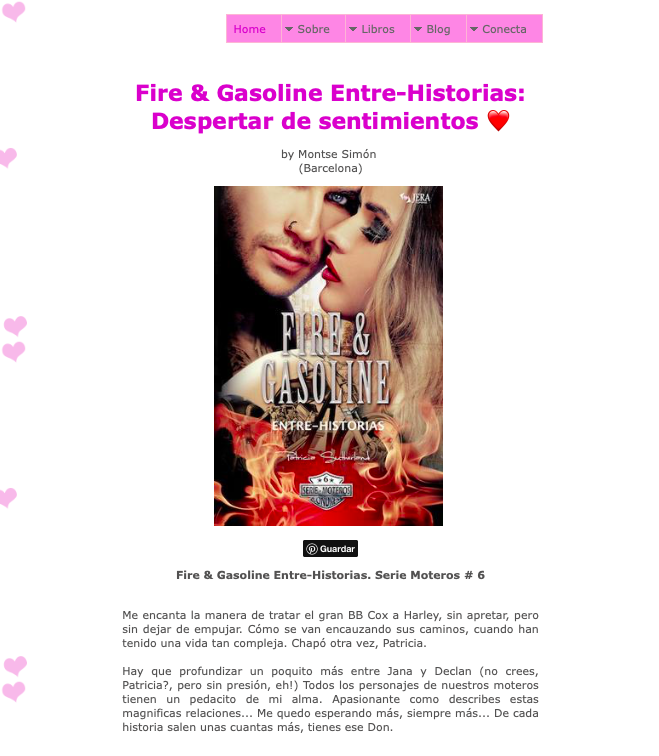 Novela romantica Momentos Especiales - Evel & Abby. Opinión de Marianela.