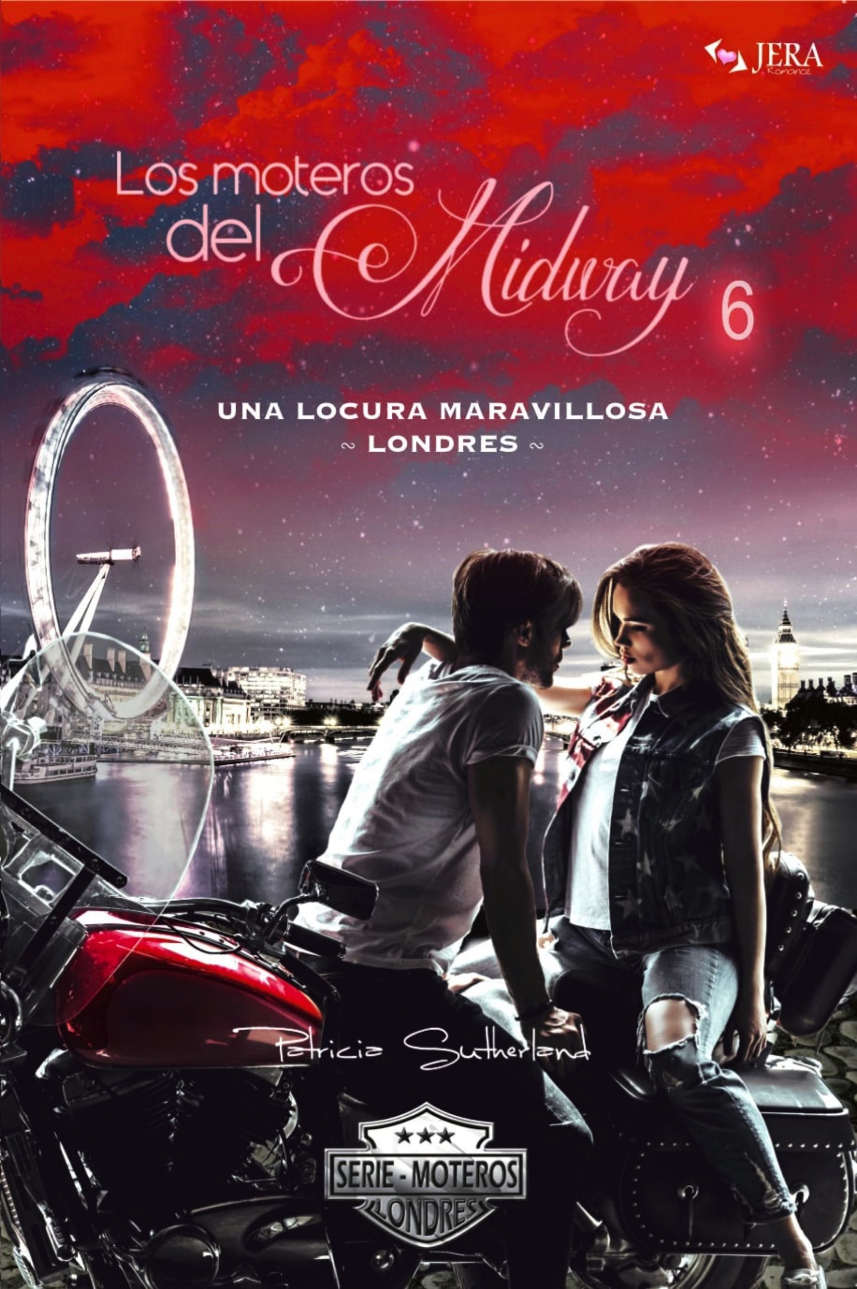 Información relativa a la sexta temporada de la serie romántica Los moteros del MidWay de la autora Patricia Sutherland. Sinopsis, reseñas y puntos de venta.