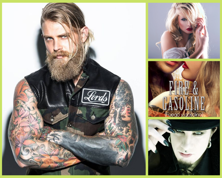 ¿Te gustaría conocer a los colegas tatuadores de B.B.Cox y Harley, los protagonistas de Fire & Gasoline, Serie Moteros 5? ¡Dale clic y te los presento!