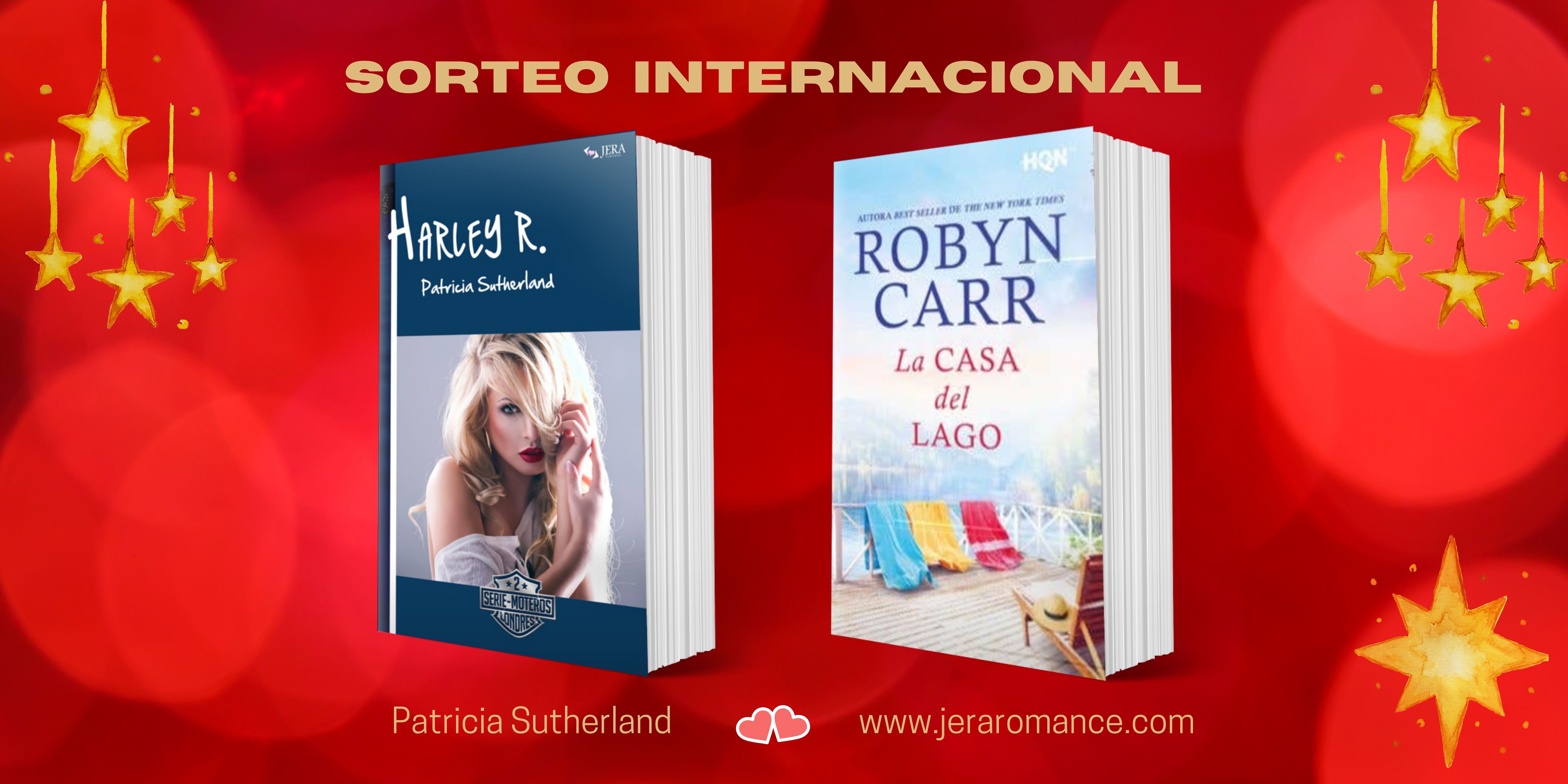 ¡Apúntate al Concurso Internacional Jera Romance de Diciembre de 2021 y gana estas dos fabulosas novelas!