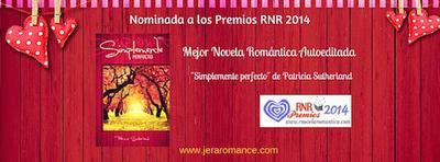 Simplemente perfecto, nominada a los Premios RNR 2014.