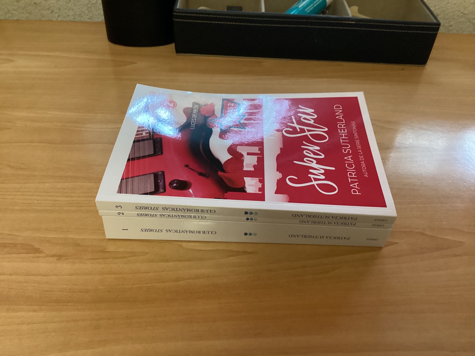 Volver a empezar, de Patricia Sutherland (lomo)