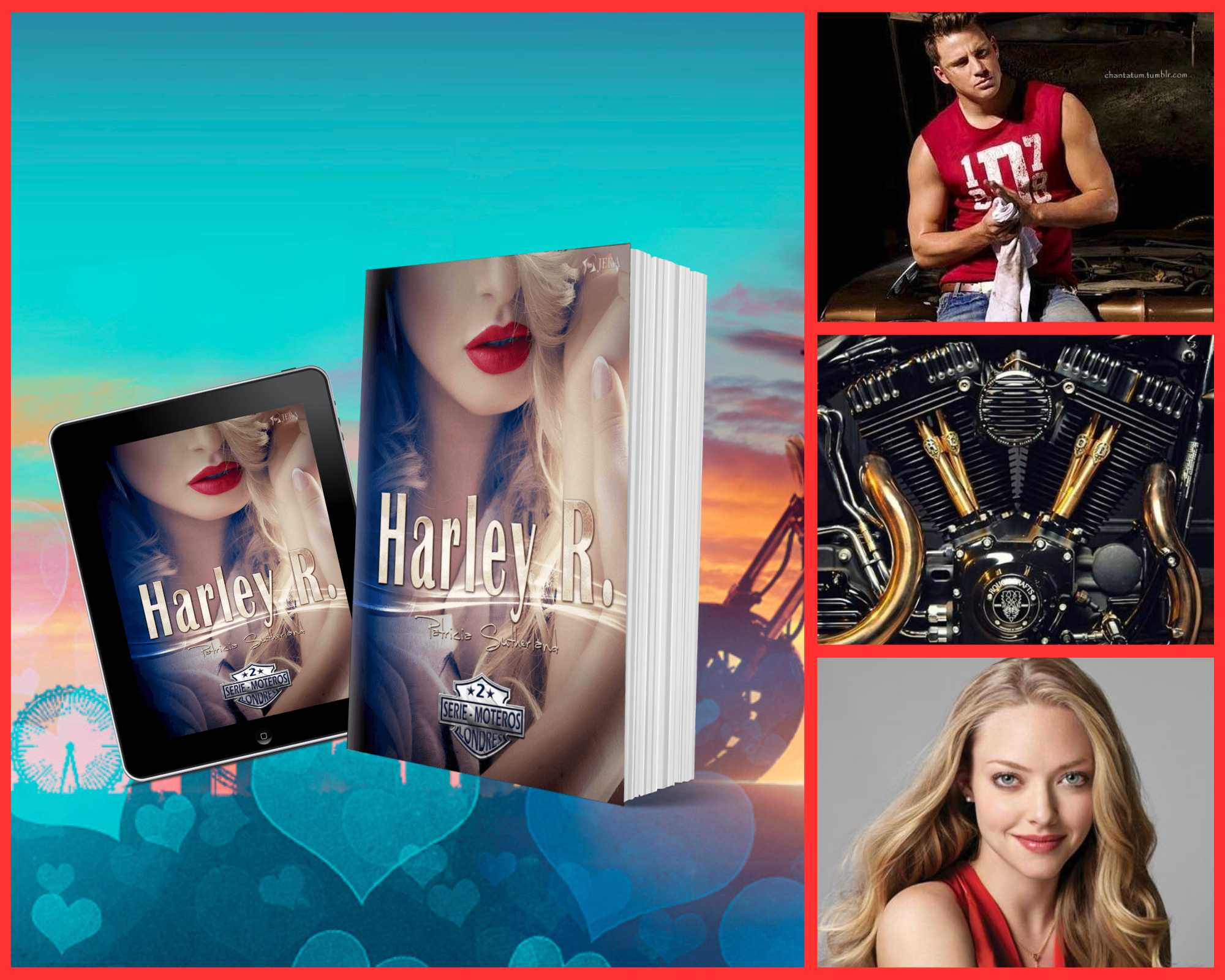 Club Románticas: Evel & Abby, protagonistas de Harley R., Serie Moteros # 2